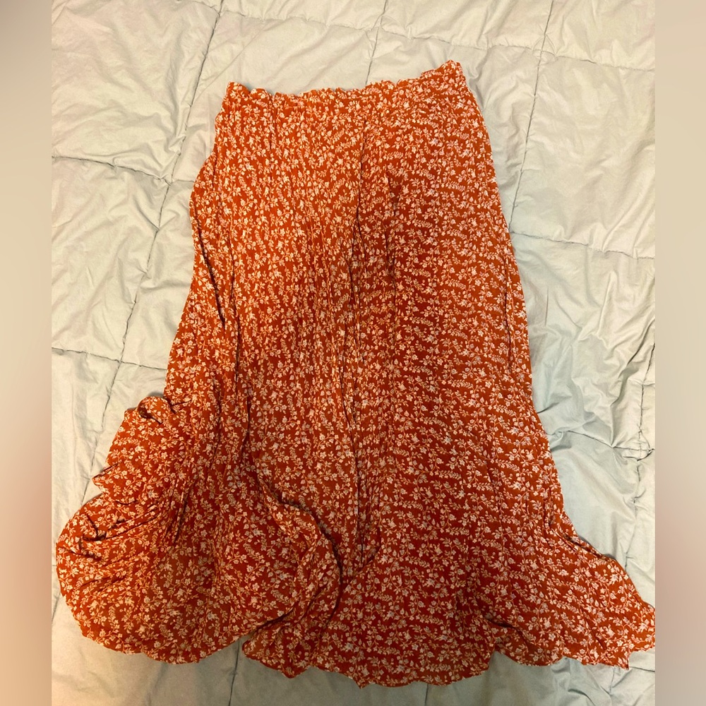 Lucy Paris floral skirt